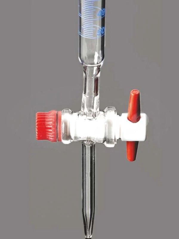 BURETTE WITH PTFE KEY STOPCOCK