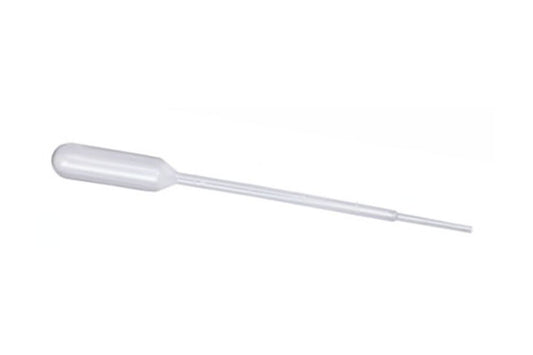 Graduated Pasteur Pipette, Single Scale,  Bulk Pack, Clear, Non-Sterile 		500pcs/pack, 10packs/carton