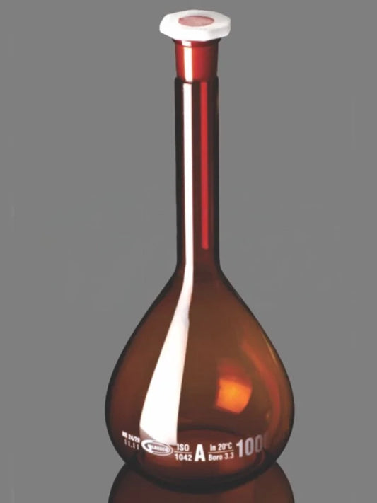 VOLUMETRIC FLASK AMBER